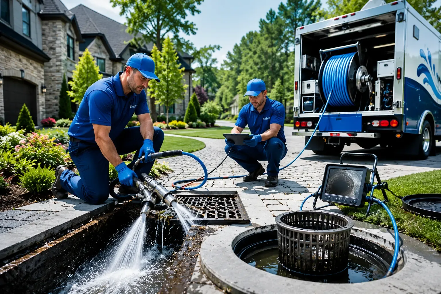 Local outdoor drain cleaning professionals in Moorestown, NJ